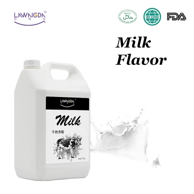 Agua de fabricante de sabor a leche altamente concentrada